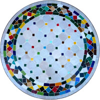 Table en mosaïque marocaine de Marr 9_2nd